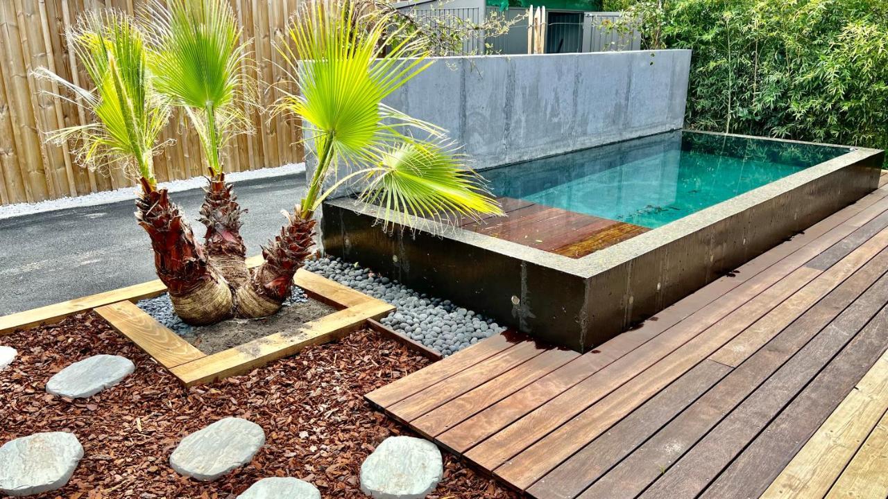 La Villa Canopee - Piscine Chauffee-Fibre-Clim-Jacuzzi Gujan-Mestras Exteriér fotografie