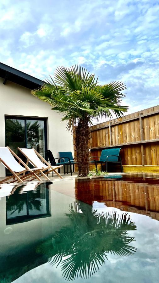 La Villa Canopee - Piscine Chauffee-Fibre-Clim-Jacuzzi Gujan-Mestras Exteriér fotografie
