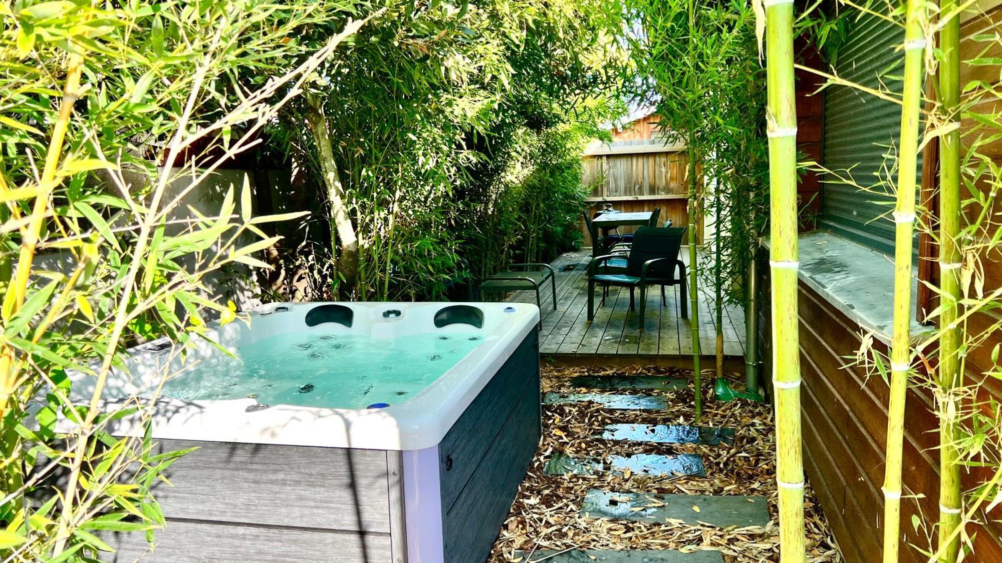 La Villa Canopee - Piscine Chauffee-Fibre-Clim-Jacuzzi Gujan-Mestras Exteriér fotografie