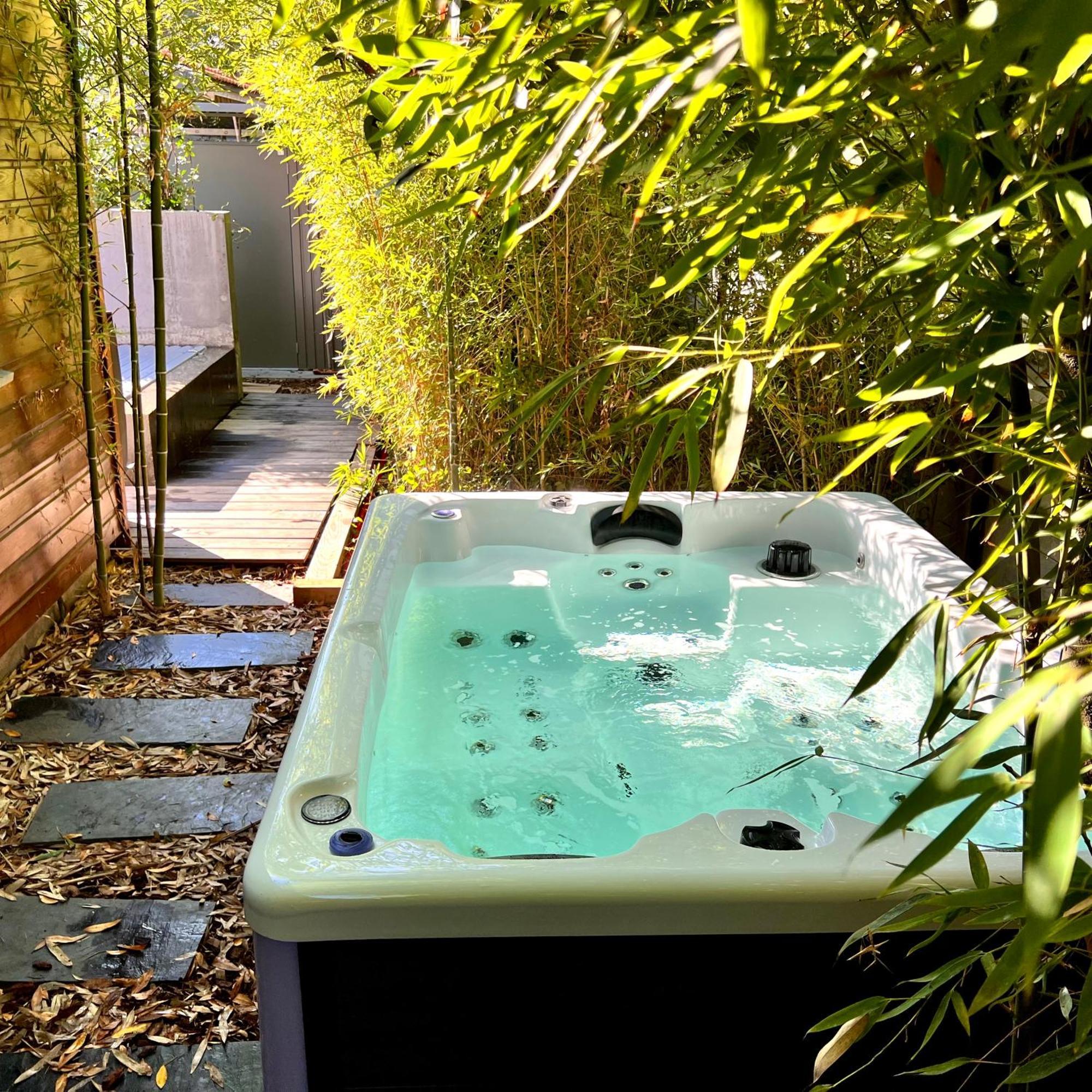 La Villa Canopee - Piscine Chauffee-Fibre-Clim-Jacuzzi Gujan-Mestras Exteriér fotografie